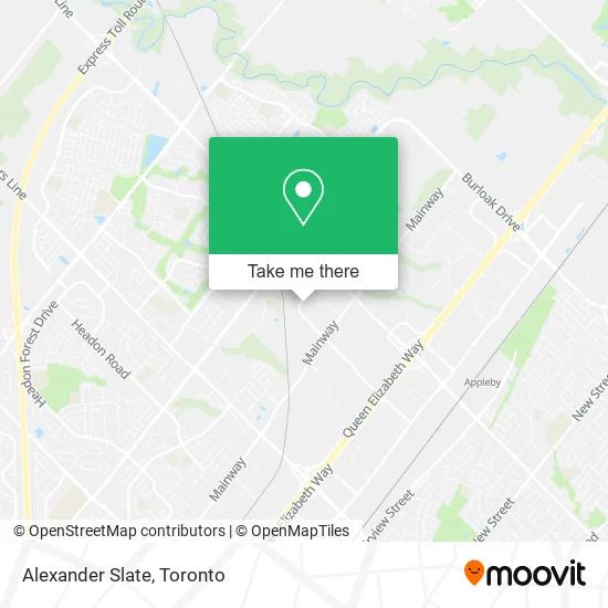 Alexander Slate map