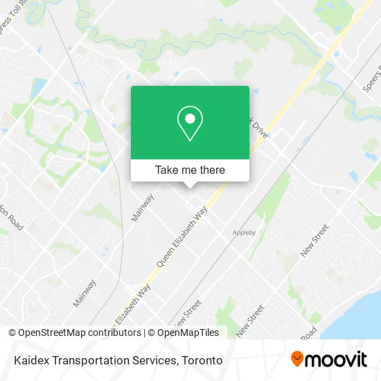 Kaidex Transportation Services map