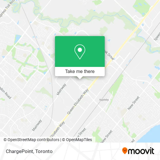 ChargePoint map