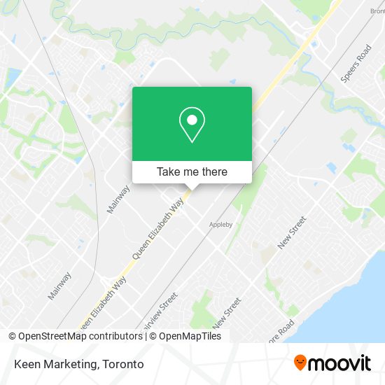 Keen Marketing map