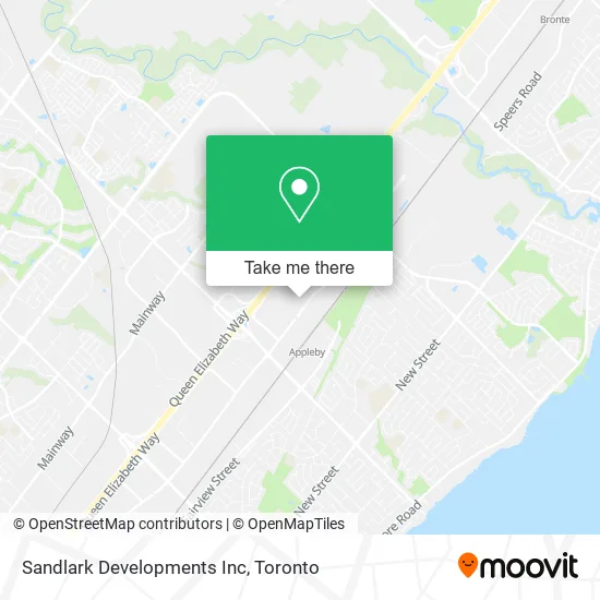 Sandlark Developments Inc map