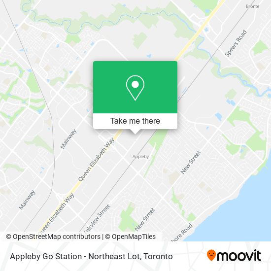 Appleby Go Station - Northeast Lot map