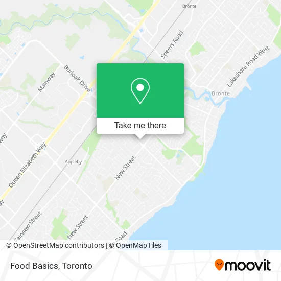 Food Basics map