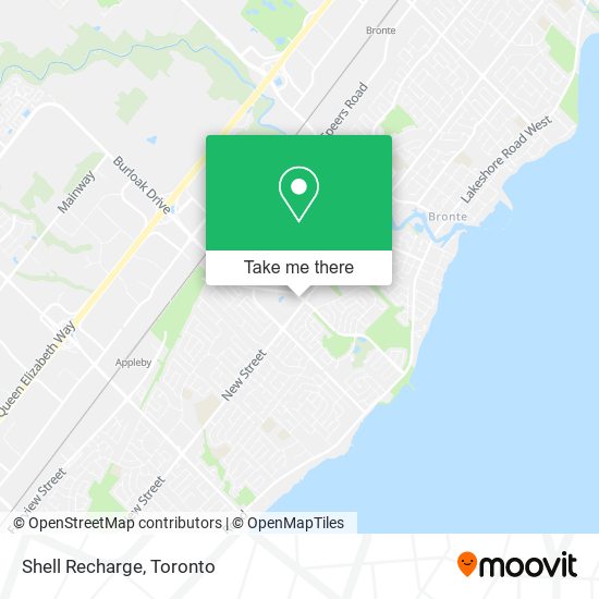 Shell Recharge map