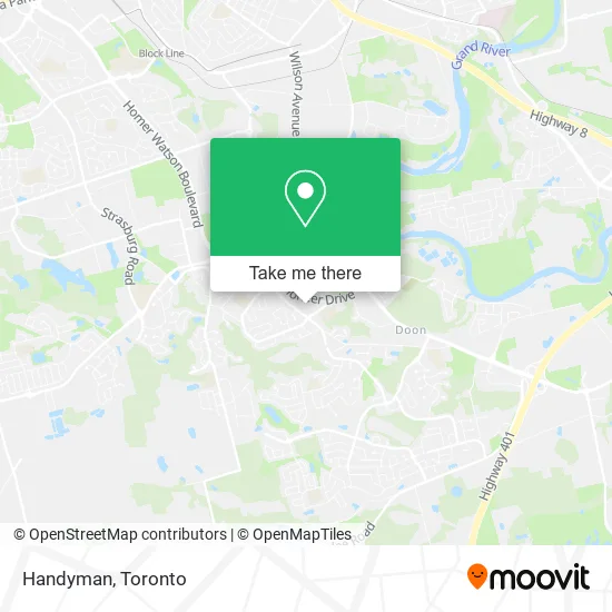 Handyman map