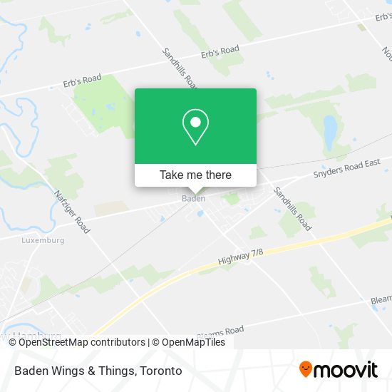 Baden Wings & Things plan