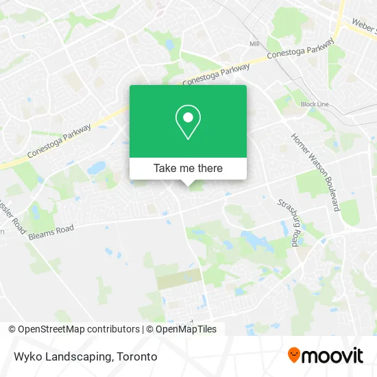 Wyko Landscaping map