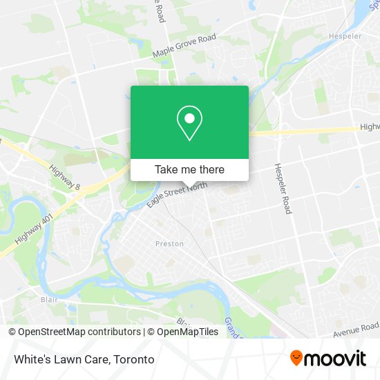 White's Lawn Care map