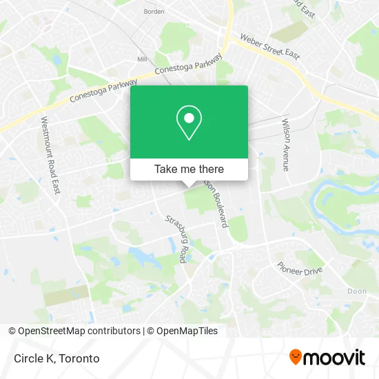 Circle K map