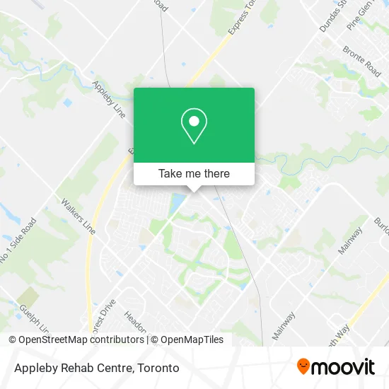 Appleby Rehab Centre map