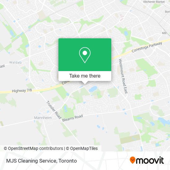 MJS Cleaning Service map