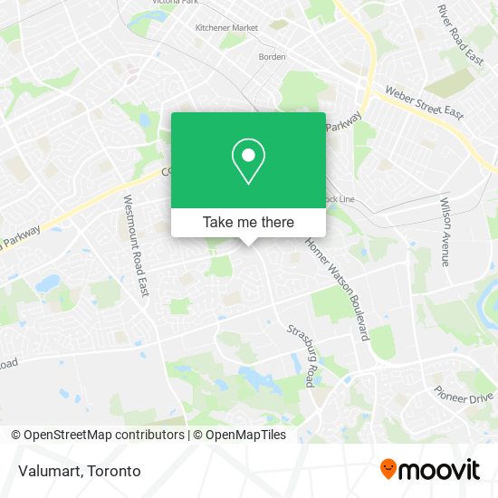 Valumart map