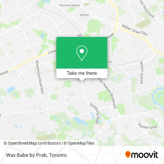 Wax Babe by Prab map