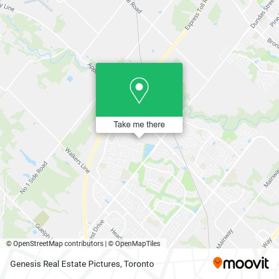 Genesis Real Estate Pictures map