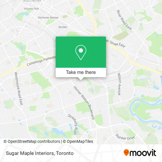 Sugar Maple Interiors map