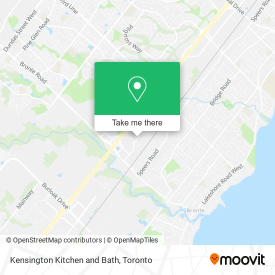 Kensington Kitchen and Bath map