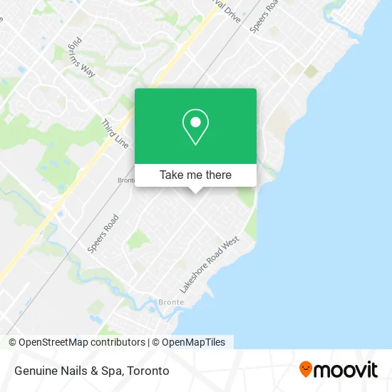 Genuine Nails & Spa map