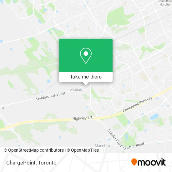 ChargePoint map