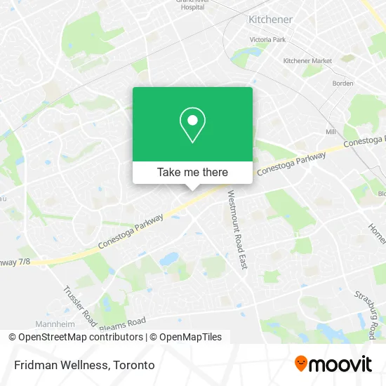 Fridman Wellness map
