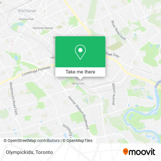 Olympickids map