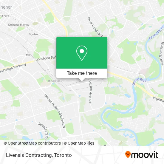 Livensis Contracting map