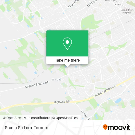 Studio So Lara map
