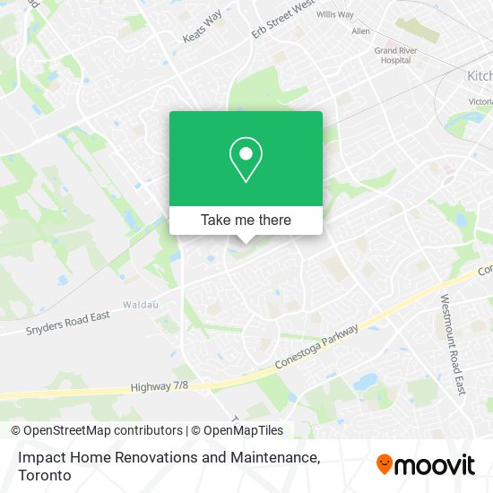 Impact Home Renovations and Maintenance map