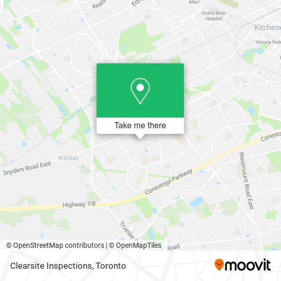 Clearsite Inspections map