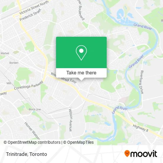 Trinitrade map
