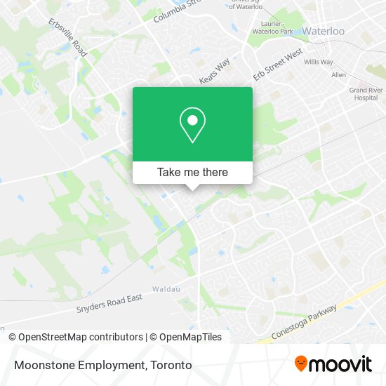 Moonstone Employment map