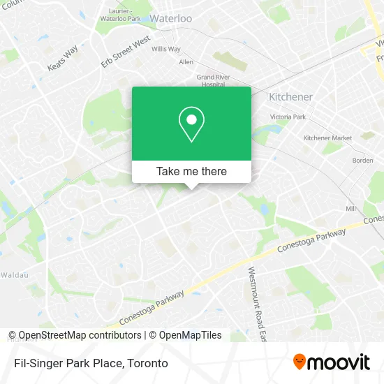 Fil-Singer Park Place map