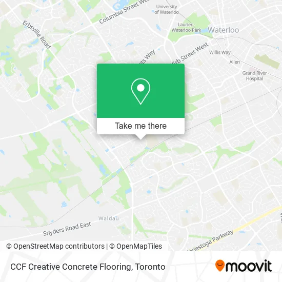 CCF Creative Concrete Flooring map