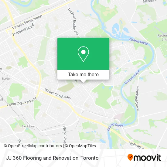 JJ 360 Flooring and Renovation map