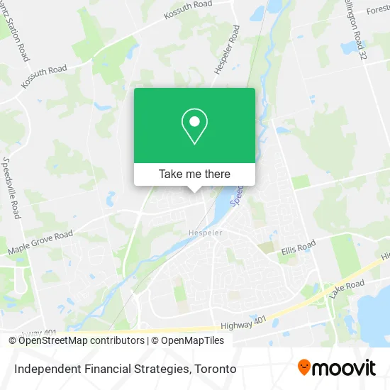 Independent Financial Strategies map