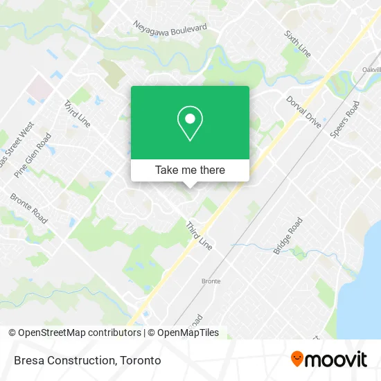 Bresa Construction map