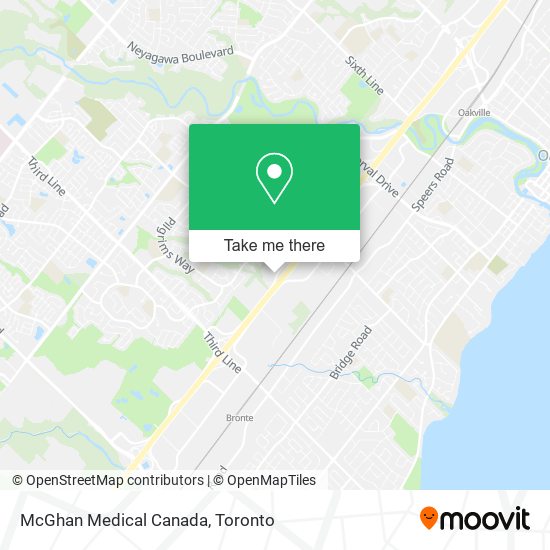 McGhan Medical Canada map
