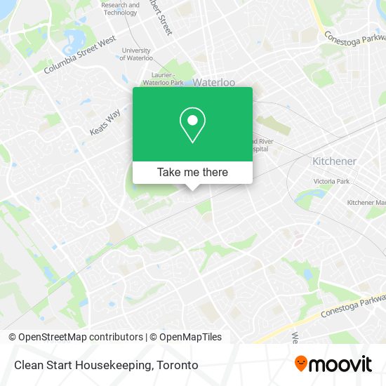 Clean Start Housekeeping map