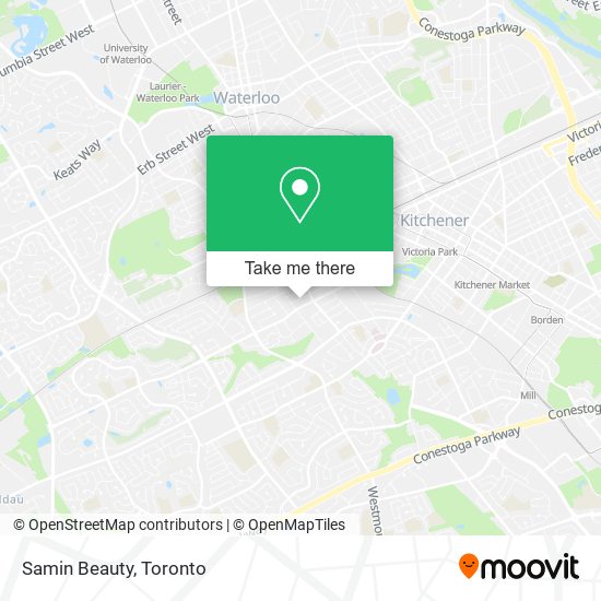 Samin Beauty map