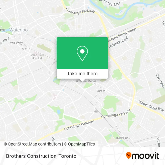 Brothers Construction map