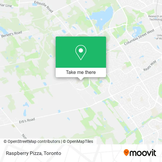 Raspberry Pizza map