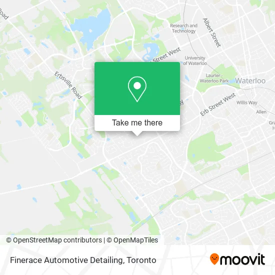 Finerace Automotive Detailing map