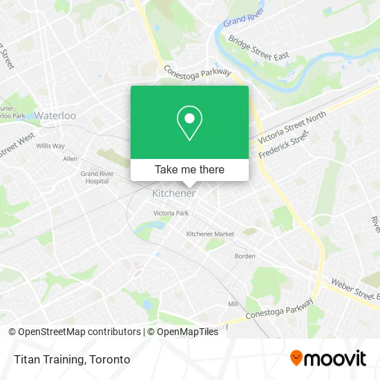 Titan Training map