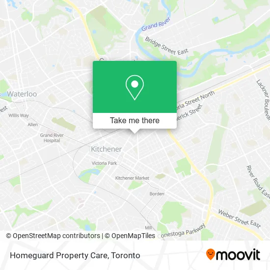 Homeguard Property Care map