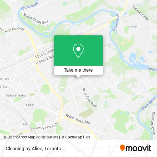 Cleaning by Alice map