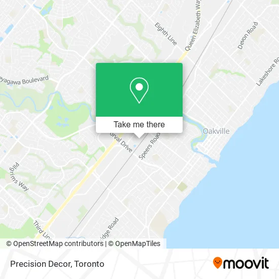 Precision Decor map