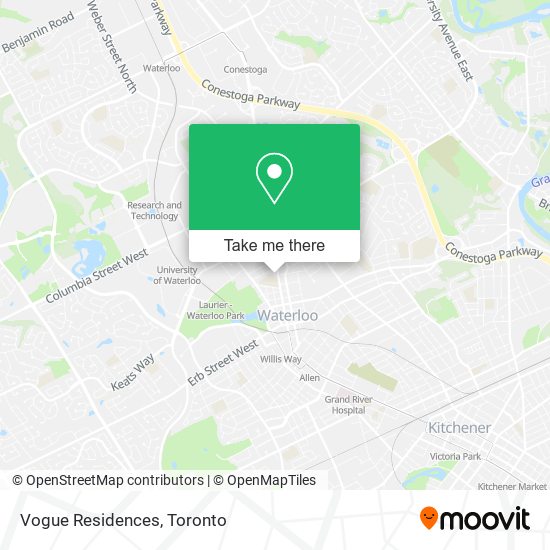 Vogue Residences map