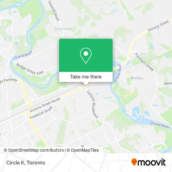 Circle K map