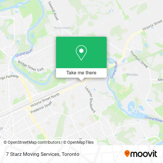 7 Starz Moving Services map
