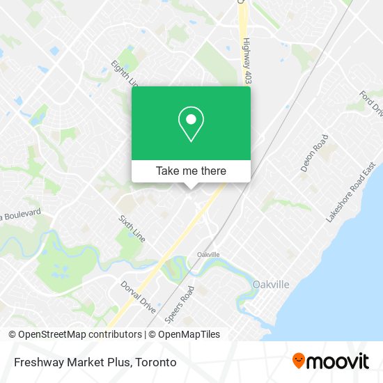 Freshway Market Plus map
