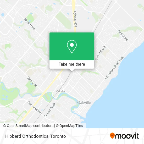 Hibberd Orthodontics map